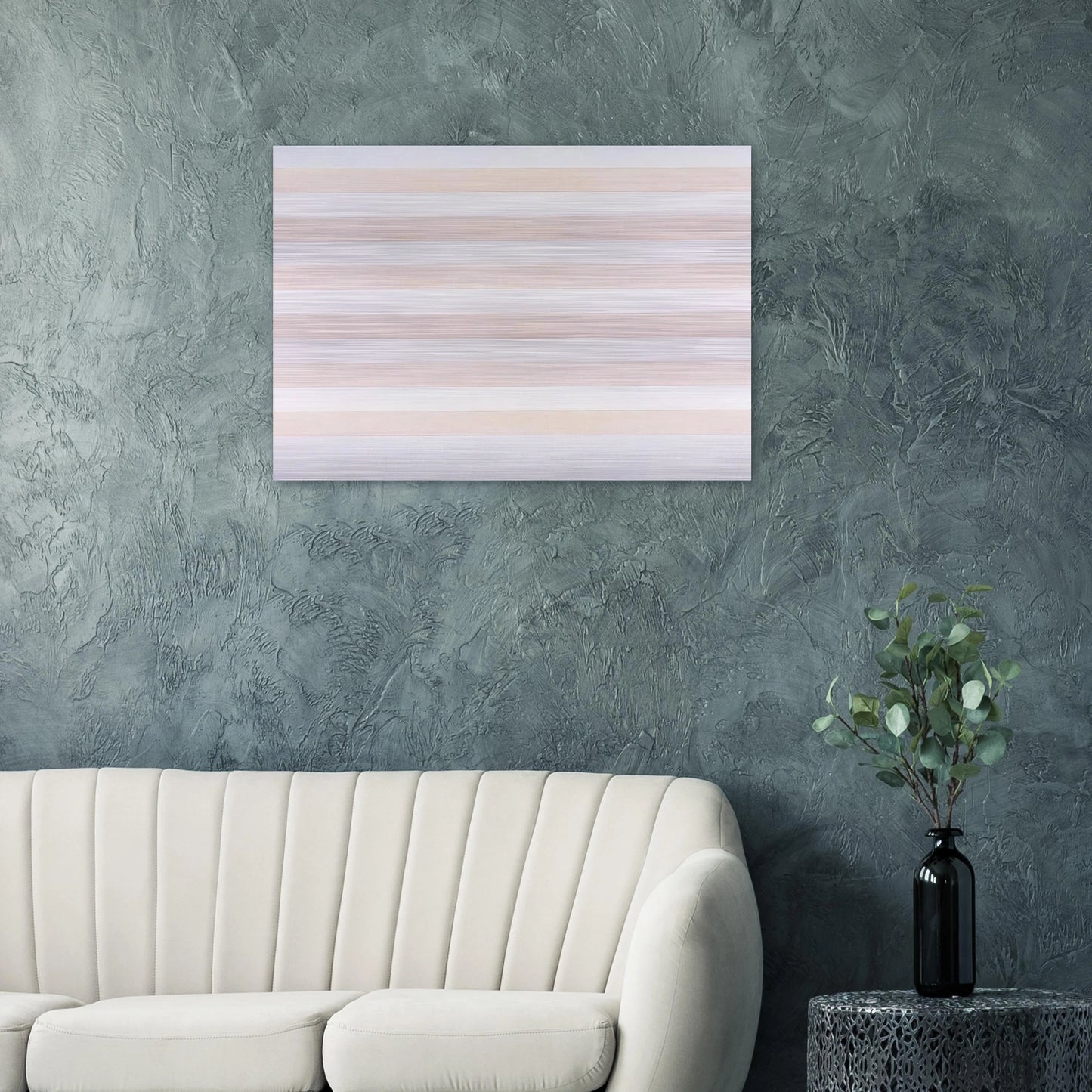 Happy Holiday - Agnes Martin Brushed Aluminum Print - 70x100 cm / 28x40 inches | Agnes Martin Aluminum Print | Agnes Martin Prints