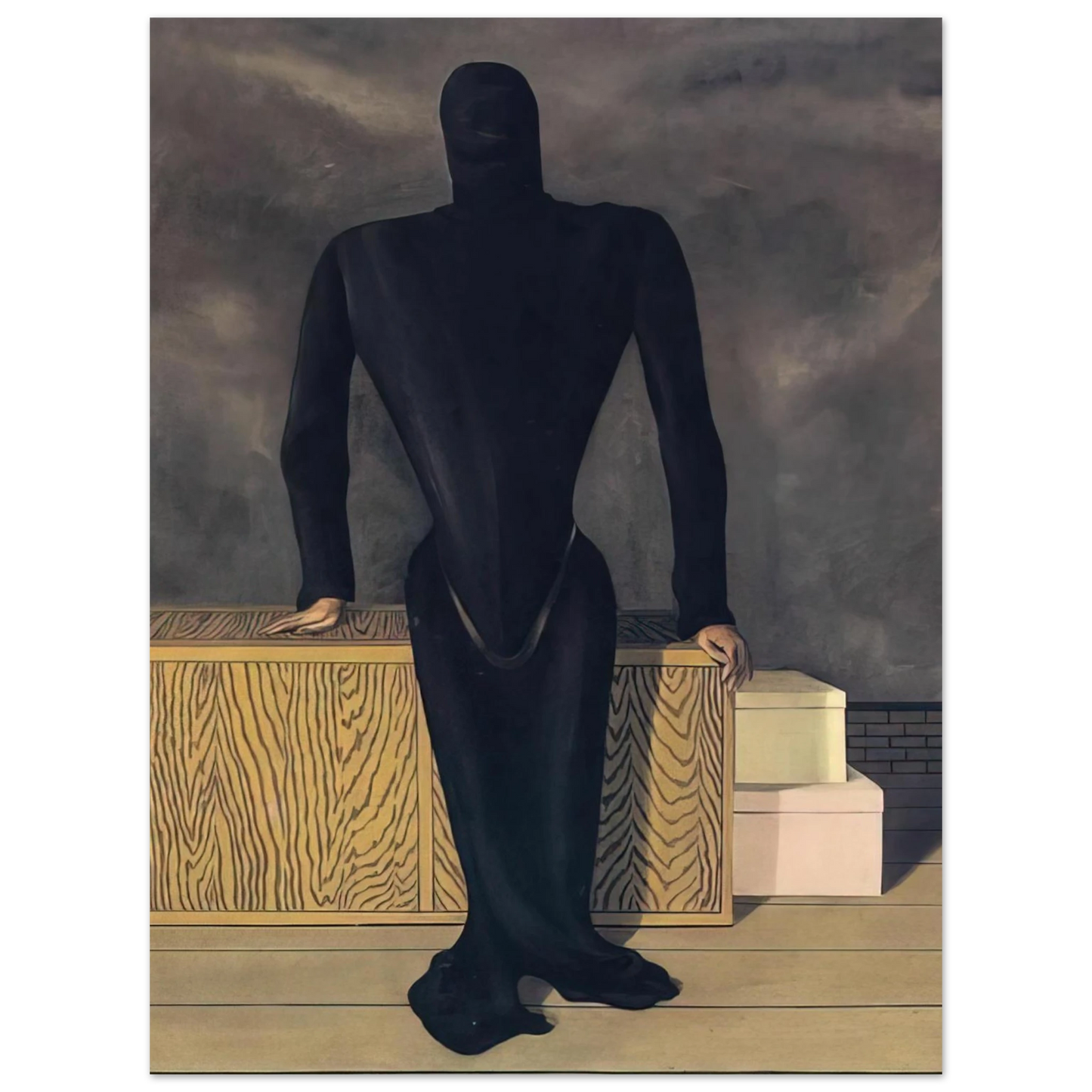 Rene Magritte - THE FEMALE THIEF 1927 Fine Art Poster - Default Title