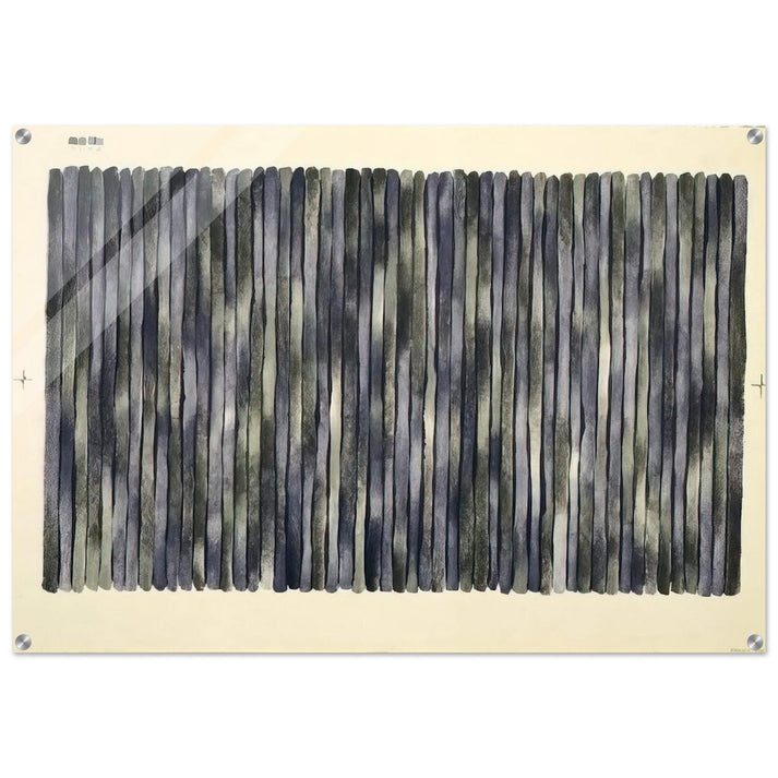 Adam's Rib - 1980 - Gene Davis Acrylic Print - 70x100 cm / 28x40″ inches