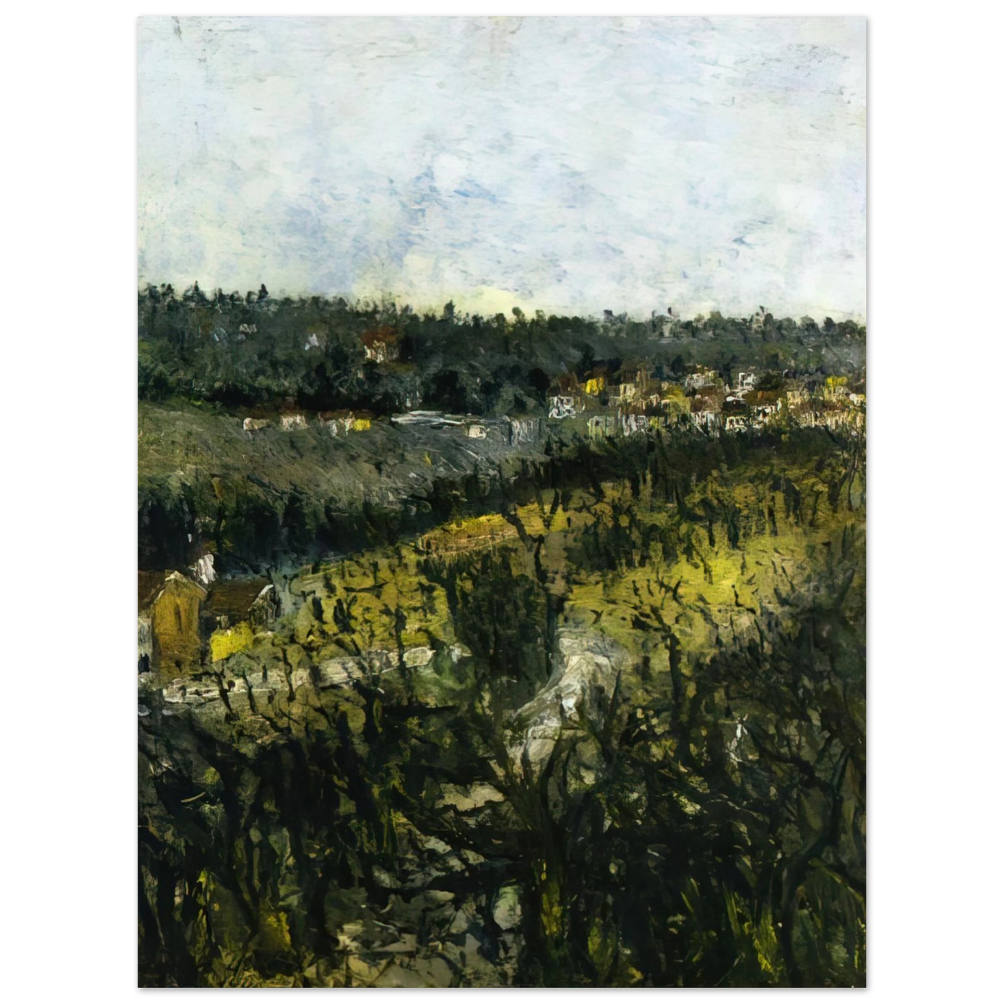 Maurice Utrillo - NEAR MONTMAGNY Fine Art Poster - Default Title