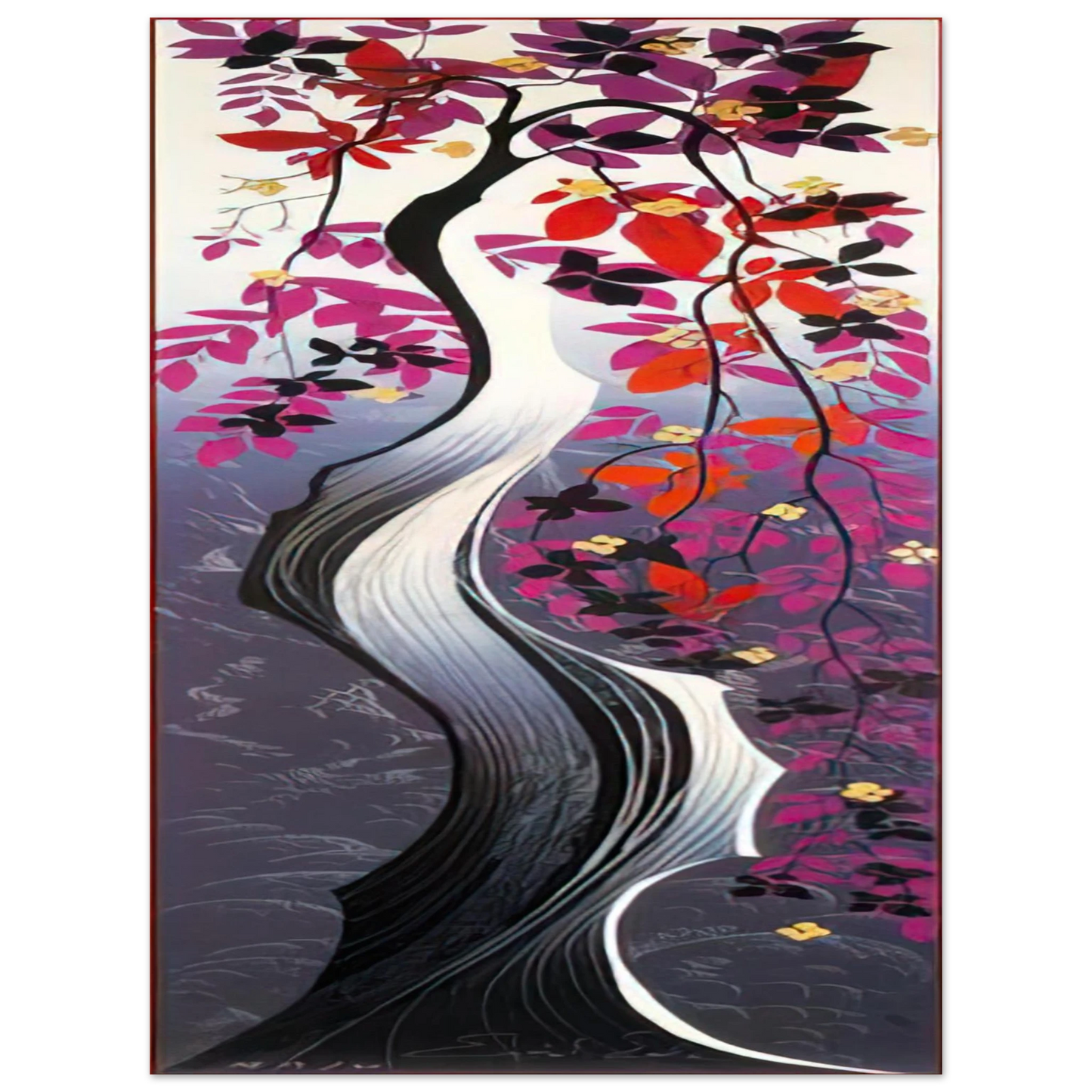 Eyvind Earle - Twisted Tree Fine Art Poster - Default Title