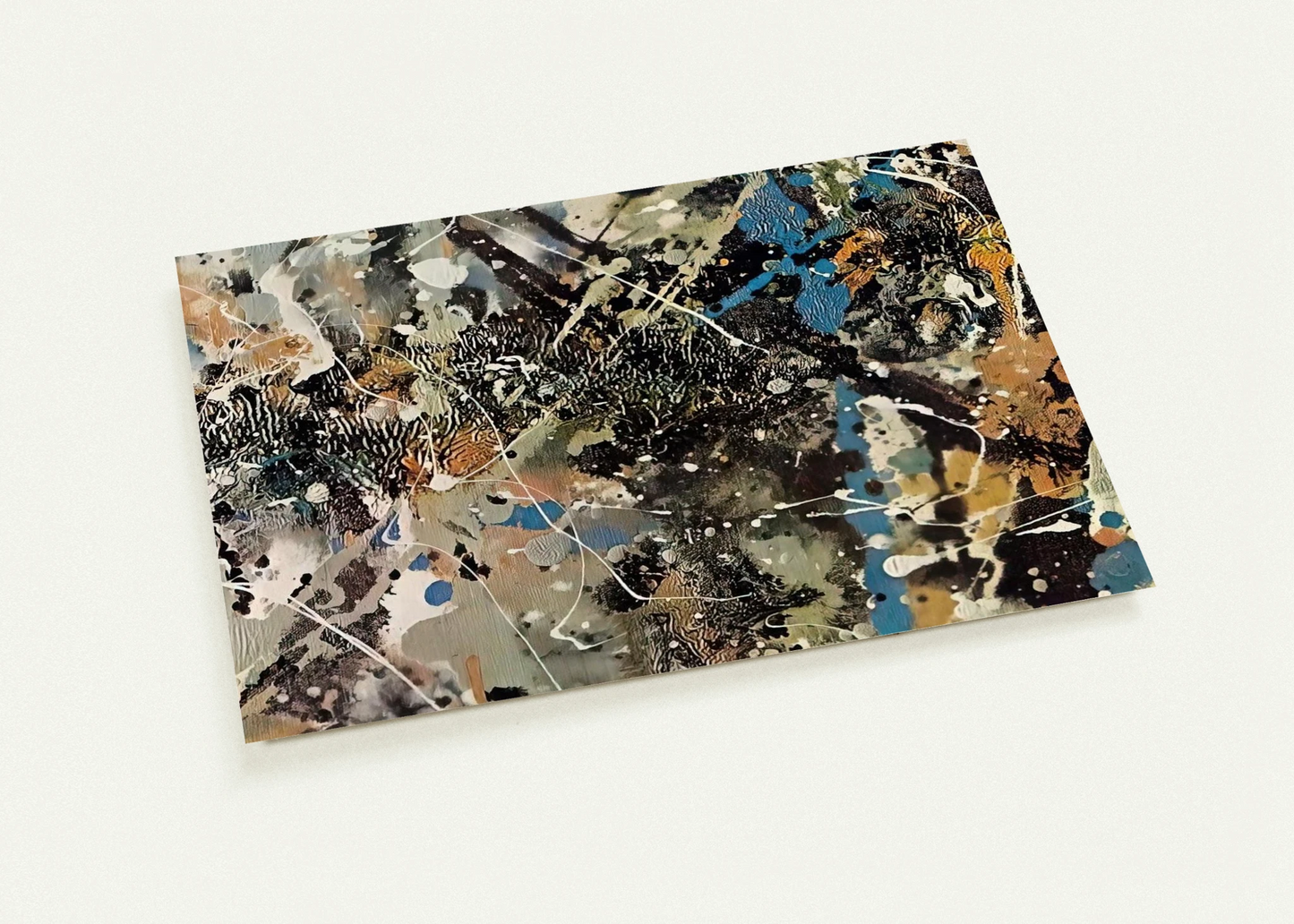 NOT_DETECTED_185248 By Jackson Pollock Pack of 10 Post Cards | Jackson Pollock Post Cards | A6 (10.5 x 14.8 cm) - 4.1 x 5.8 inches