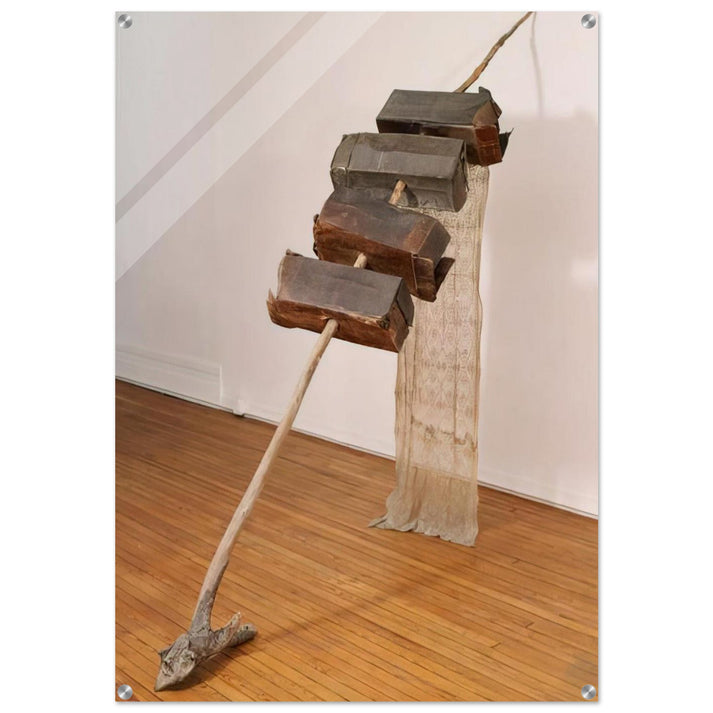 UNTITLED VENETIAN 1973 - Robert Rauschenberg Acrylic Print - 70x100 cm / 28x40″ inches