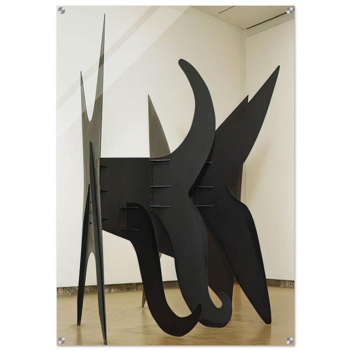 THE X AND ITS TAILS 1967 - Alexander Calder Acrylic Print - 70x100 cm / 28x40″ inches | Alexander Calder Wall Art | Alexander Calder Prints