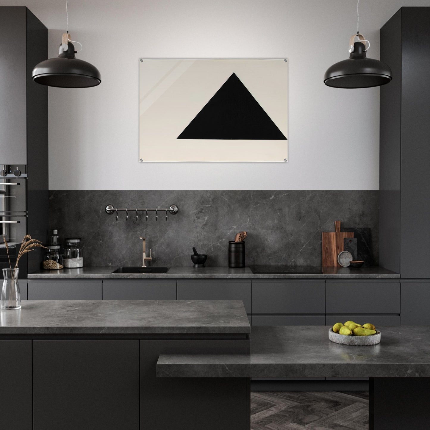 Triangle Form - Ellsworth Kelly Acrylic Print - 70x100 cm / 28x40″ inches