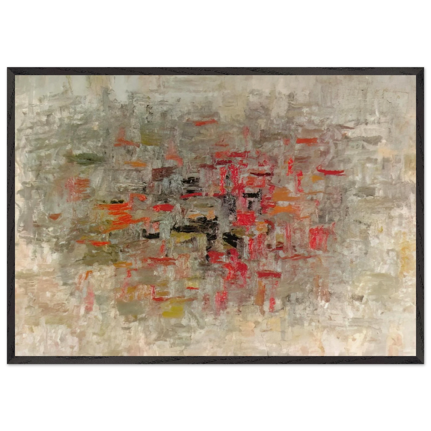 TO B W T - Philip Guston Framed Art Print – Black Wooden Frame - Default Title - -Framed Art Print