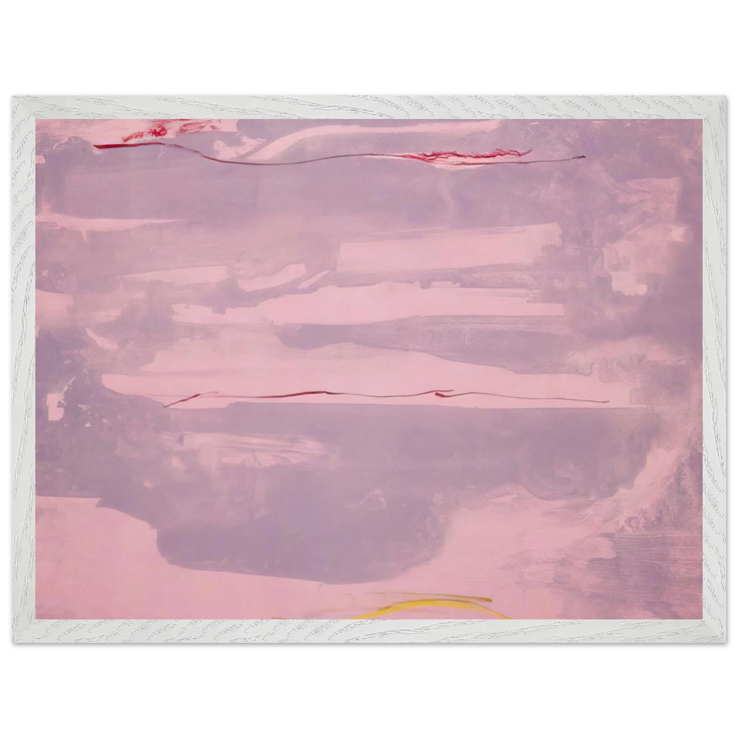 Helen Frankenthaler - Dream Walk - 1977 Wall art - A3 (29.7 x 42 cm) - Premium Wooden Framed Poster With Fine Art Paper-canvas - Wood frame