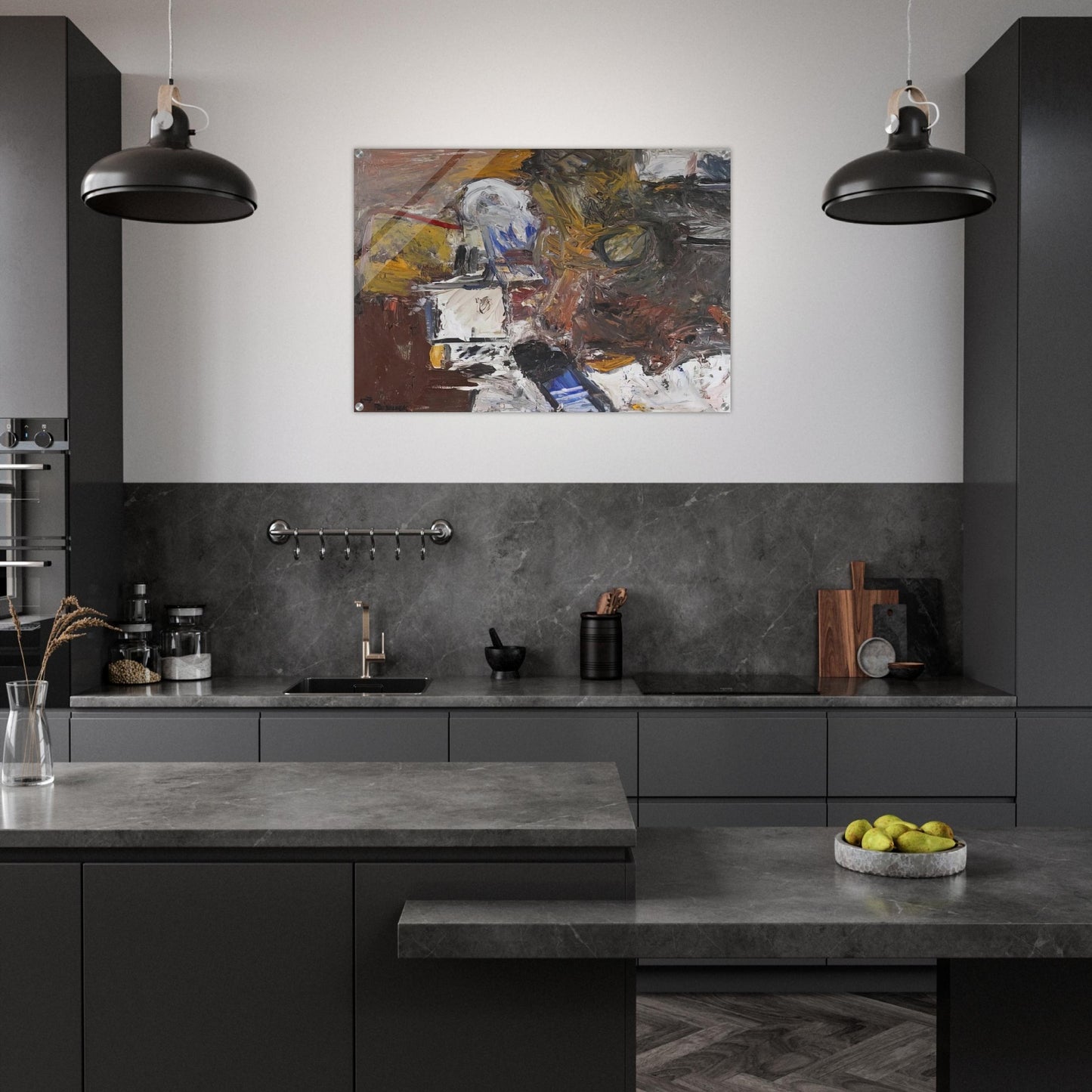 CARGO 1957 - Milton Resnick Acrylic Print - 70x100 cm / 28x40″ inches