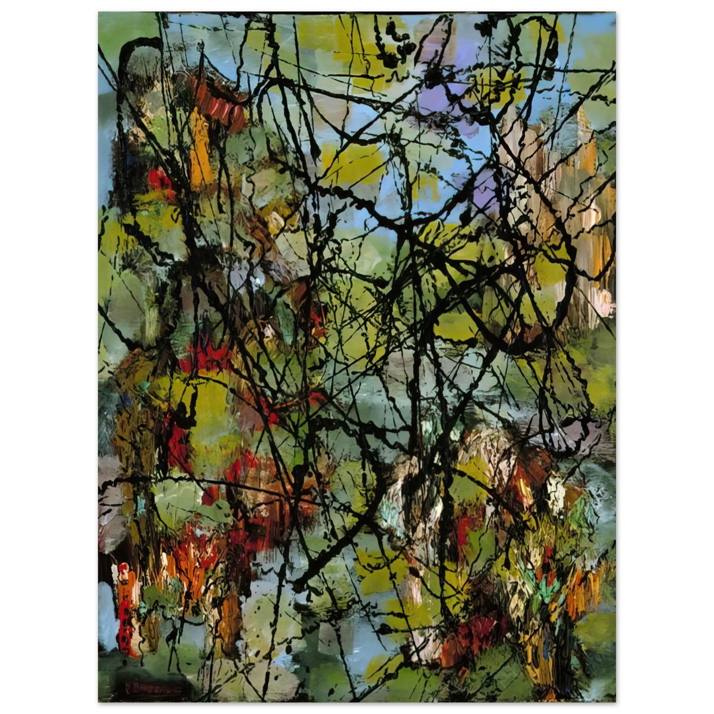 Marcel Barbeau - At the Chateau d’Argol Fine Art Poster - Default Title