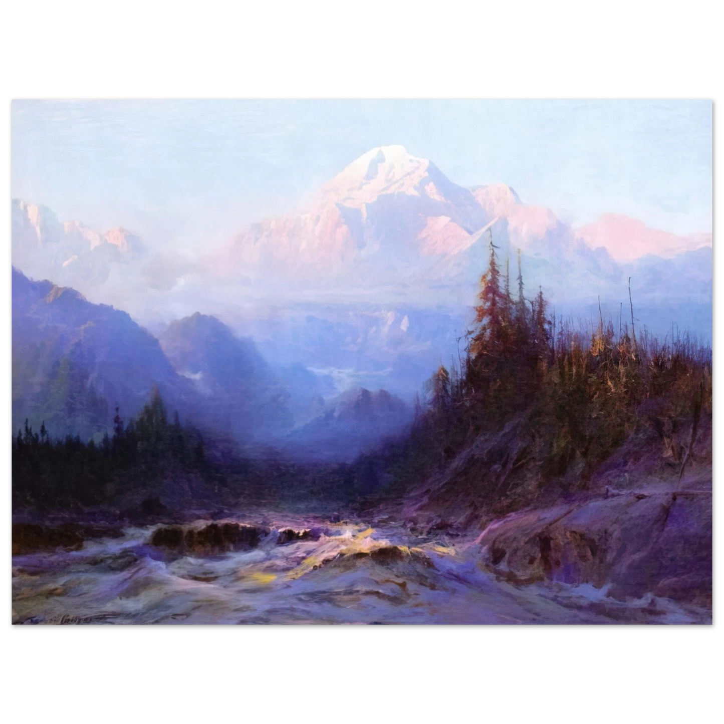 Sydney Laurence - Mount McKinley - 1925 Fine Art Poster - Default Title