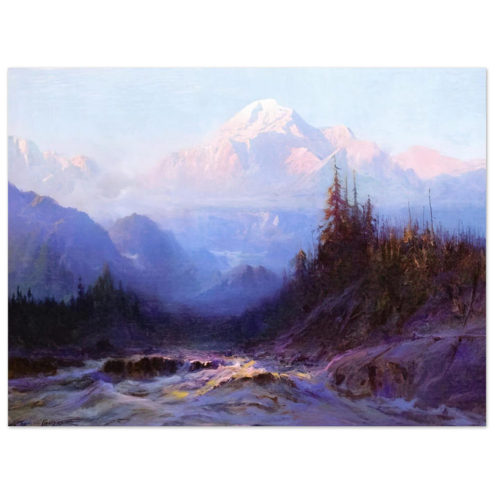 Sydney Laurence - Mount McKinley - 1925 75x100 cm / 30x40inches Fine Art Poster
