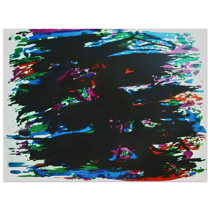 Alfred Manessier - Les Jardin des oliviers - 1978 75x100 cm / 30x40inches Fine Art Poster