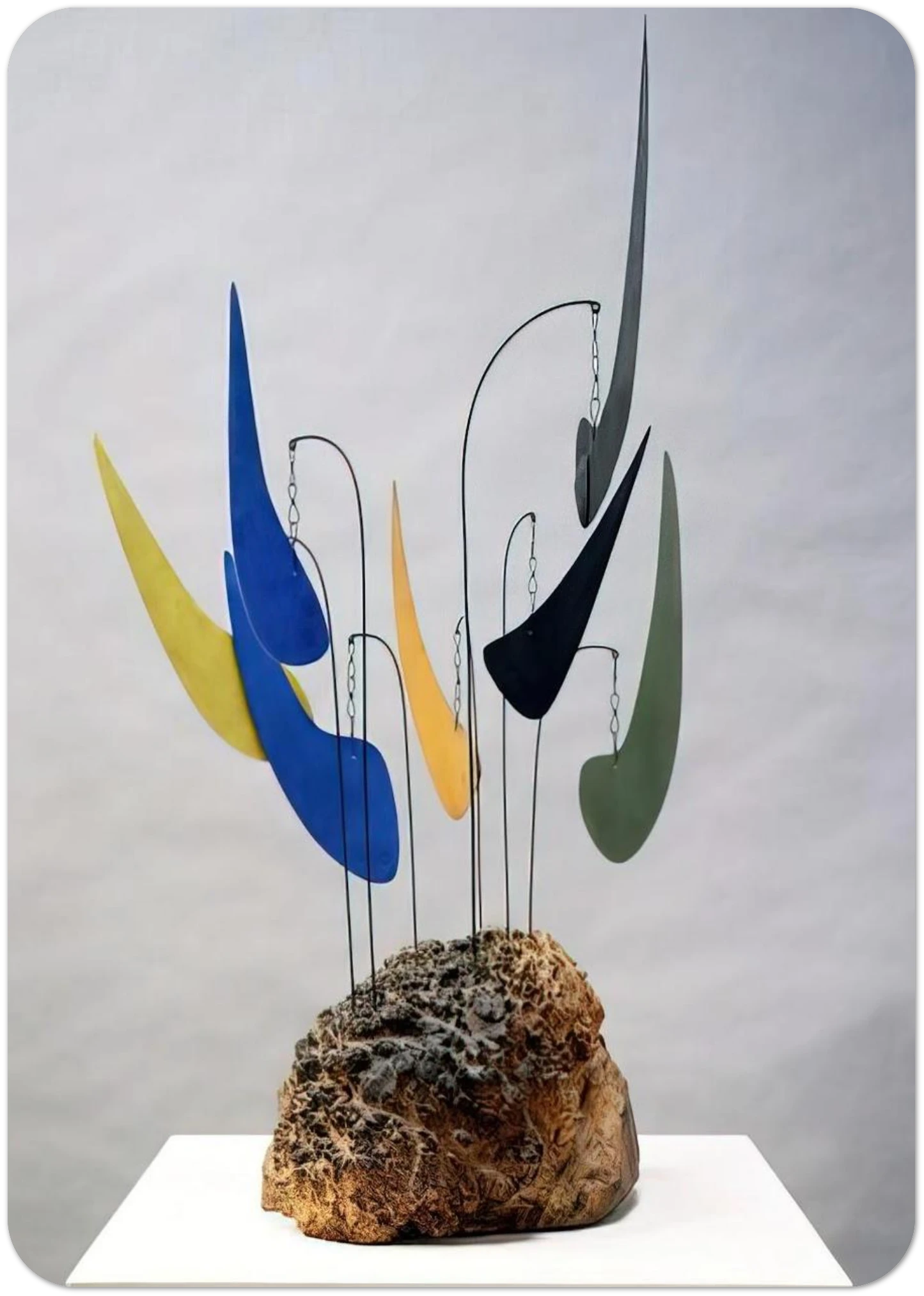 MYRTLE BURL 1941 By Alexander Calder Pack of 10 Post Cards | Alexander Calder Post Cards | A6 (10.5 x 14.8 cm) - 4.1 x 5.8 inches