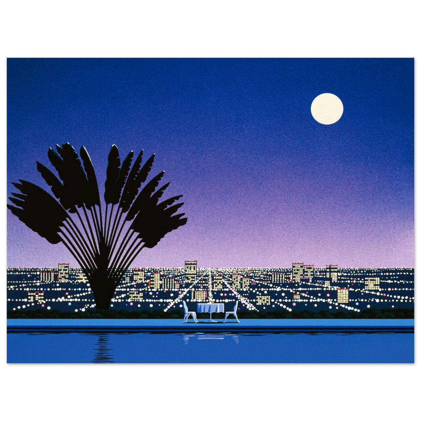Hiroshi Nagai - Onra - Nobody Has To Know Wall Art - 21x29.7 cm / 8x12" - Fine Art Poster - -