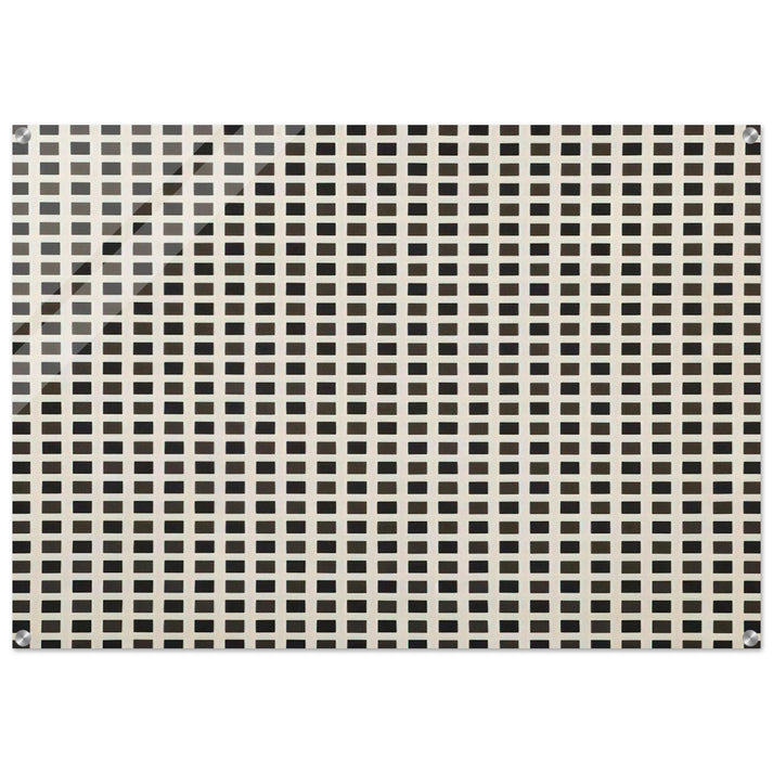 Répartition régulière de carrés - 1971 - Francois Morellet Acrylic Print - 70x100 cm / 28x40″ inches | Francois Morellet Wall Art | Francois Morellet Prints