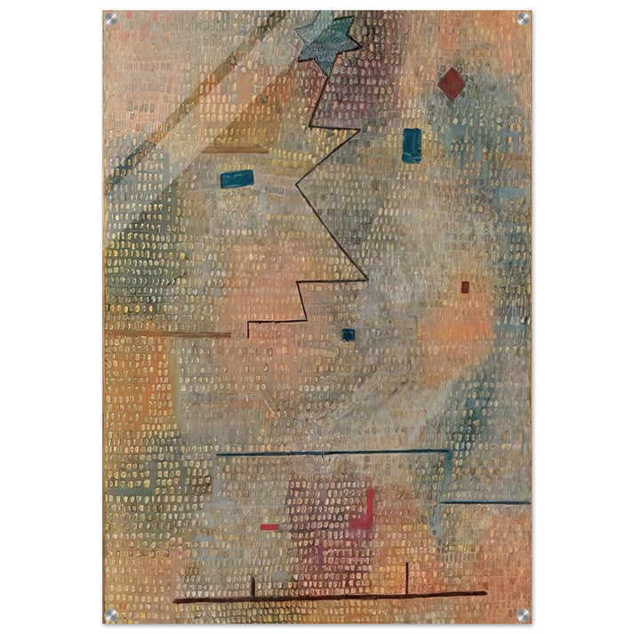RISING STAR 1923 - Paul Klee Acrylic Print - 70x100 cm / 28x40″ inches