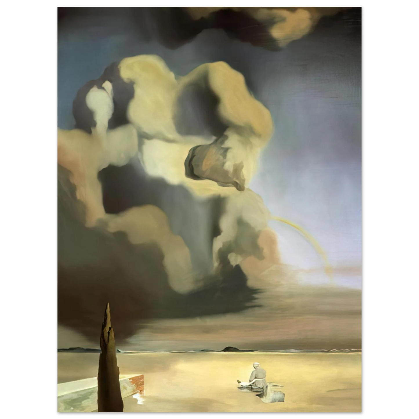 Salvador Dali - THE SPECTRE AND THE PHANTOM Fine Art Poster - Default Title