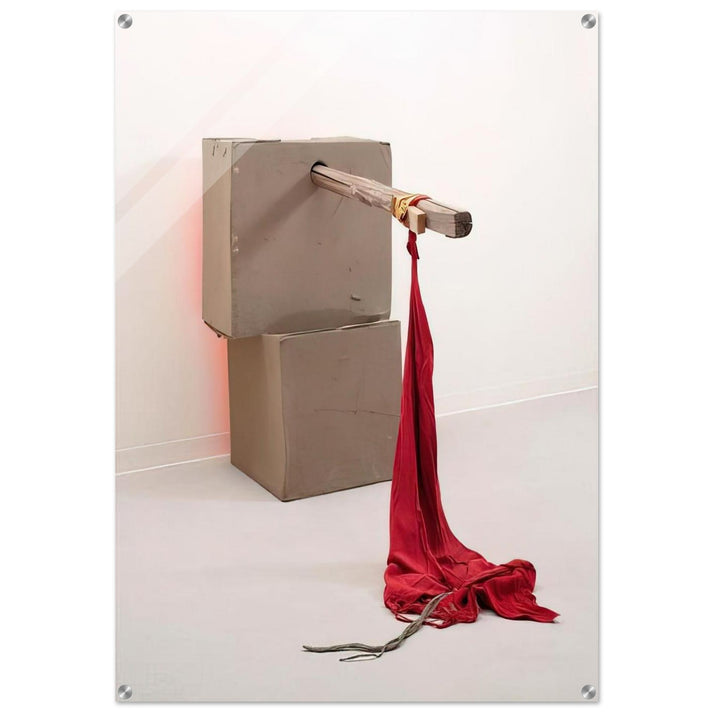 UNTITLED EARLY EGYPTIAN 1973 0 - Robert Rauschenberg Acrylic Print - 70x100 cm / 28x40″ inches | Robert Rauschenberg Wall Art | Robert Rauschenberg Prints