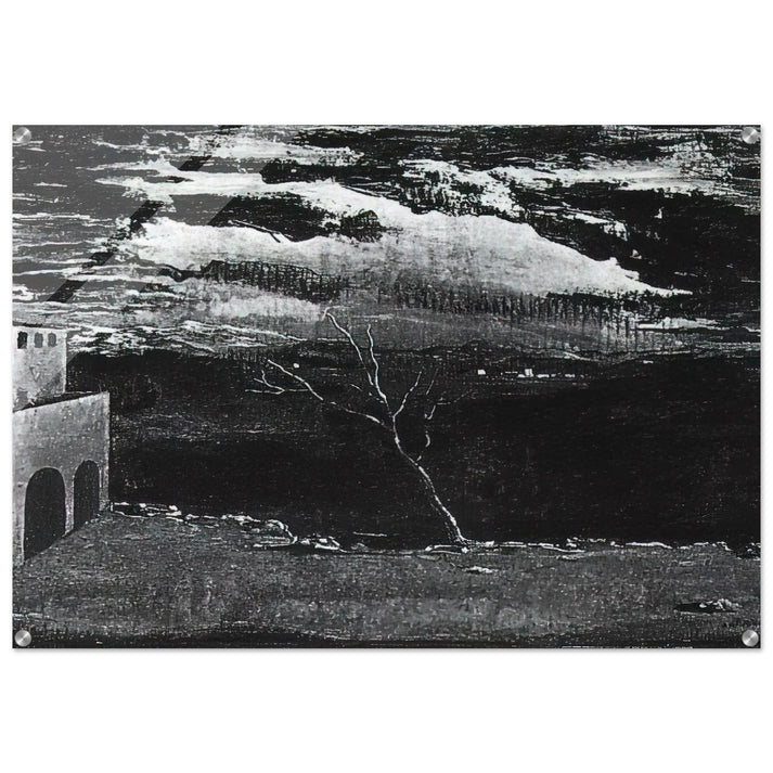 LANDSCAPE NEAR AMPURDAN - Salvador Dali Acrylic Print - 70x100 cm / 28x40″ inches | Salvador Dali Wall Art | Salvador Dali Prints