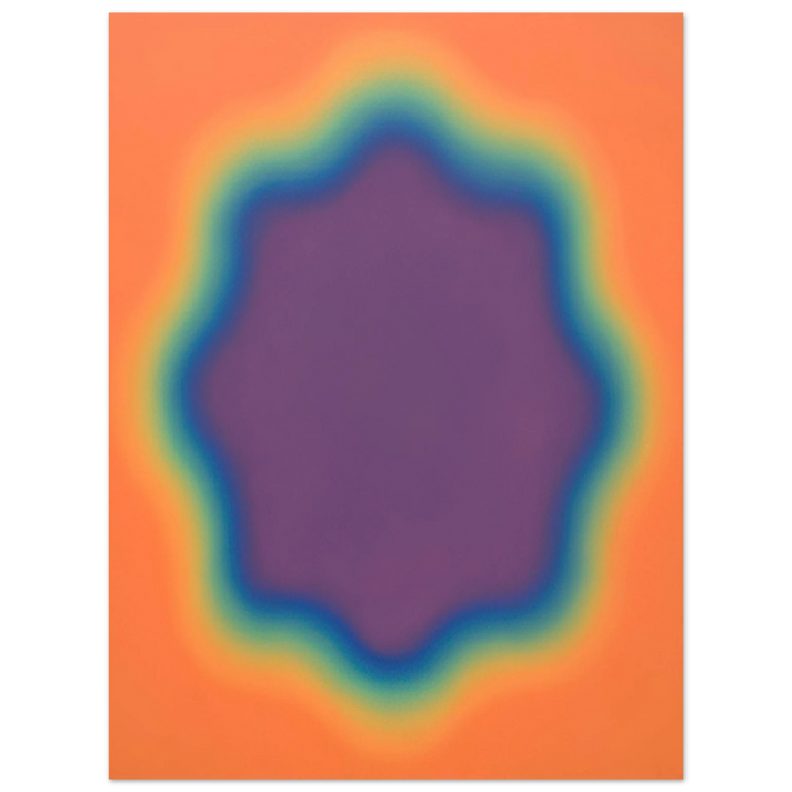 Wojciech Fangor - M-39 - 1969 75x100 cm / 30x40inches Fine Art Poster