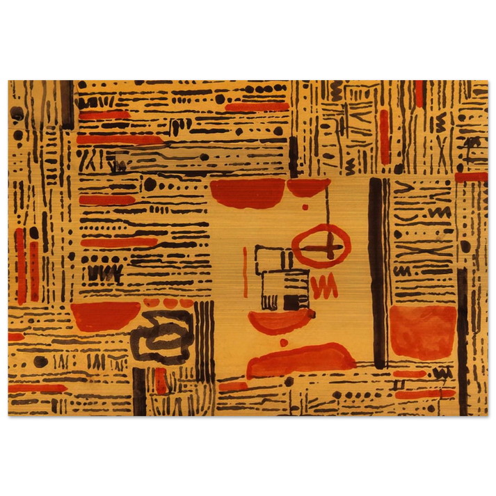 L-11 detail - 1950 - Bice Lazzari Brushed Aluminum Print - 70x100 cm / 28x40 inches | Bice Lazzari Aluminum Print | Bice Lazzari Prints