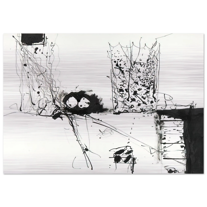 Tree House - 1981 - Gene Davis Brushed Aluminum Print - 70x100 cm / 28x40 inches | Gene Davis Aluminum Print | Gene Davis Prints