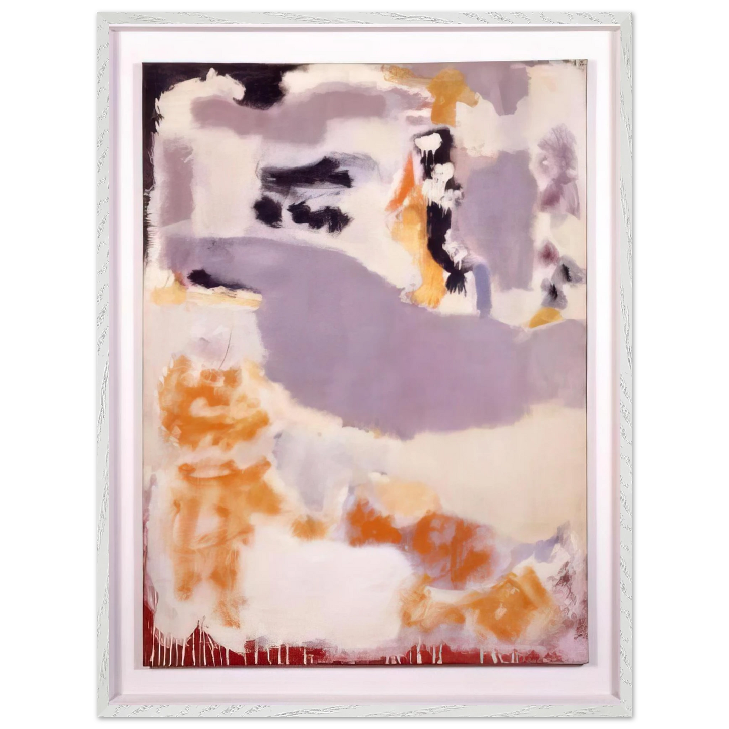 Mark Rothko - Untitled 14B - 1947 Wall Art - 30x40 cm / 12x16 inches - Premium Wooden Framed Poster With Fine Art Paper - Wood frame