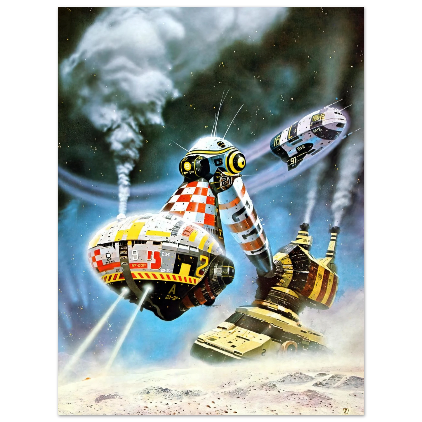 Chris Foss - Chris Foss Fine Art Poster - Default Title