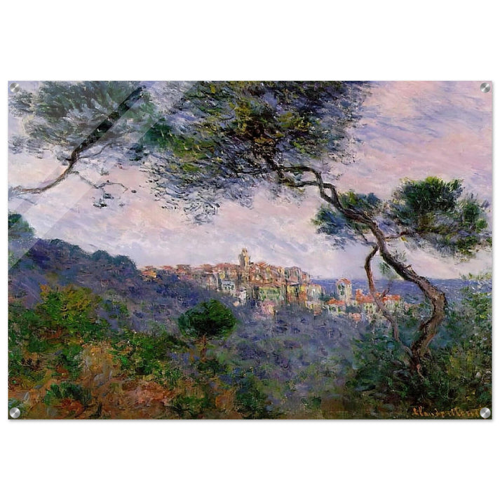 Bordighera, Italy - claude monet Acrylic Print - 70x100 cm / 28x40″ inches