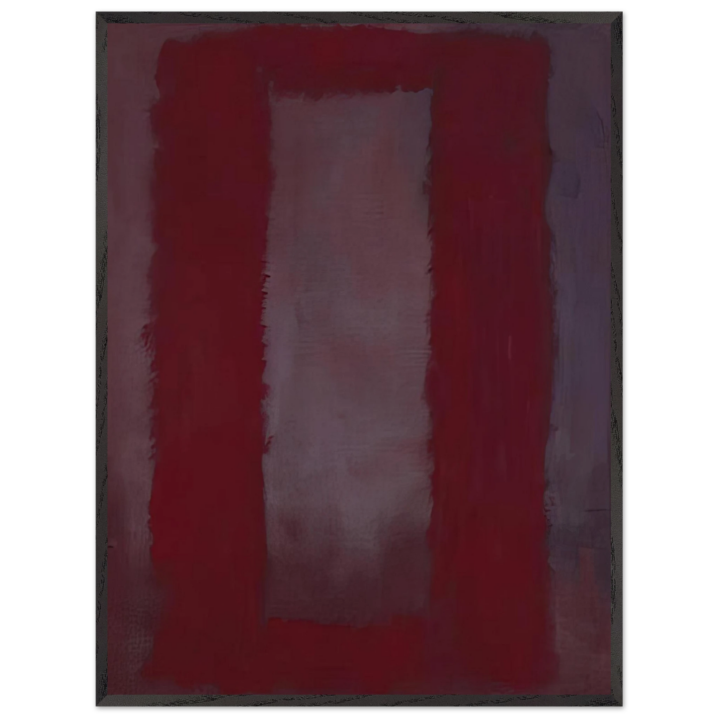 Mark Rothko - Red on Maroon - 1959 Wall Art - 30x40 cm / 12x16 inches - Fine Art Poster - -