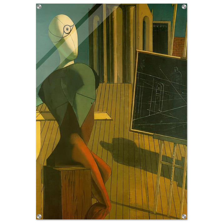 THE PROFIT 1915 - Giorgio de Chirico Acrylic Print - 70x100 cm / 28x40″ inches