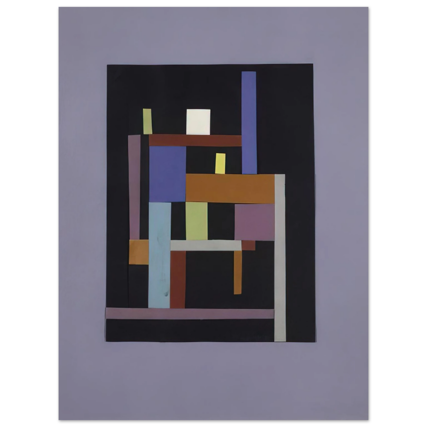 Ad Reinhardt - Collage - 1938 Fine Art Poster - Default Title