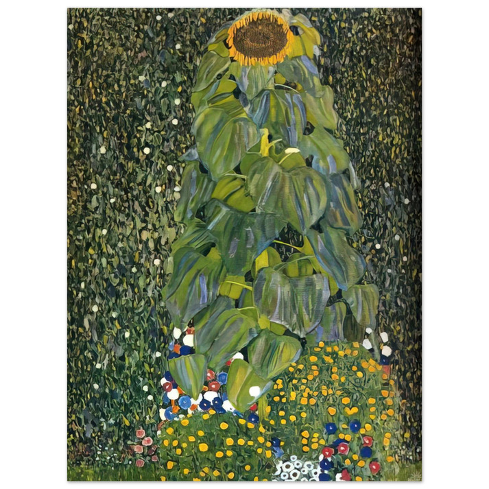 Gustav Klimt - THE SUNFLOWER 1907 75x100 cm / 30x40inches Fine Art Poster