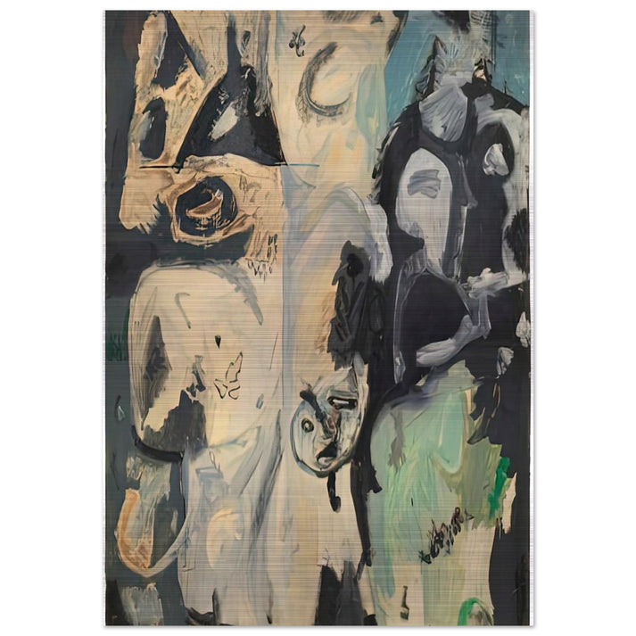 Untitled, 1950- - Helen Frankenthaler Brushed Aluminum Print - 70x100 cm / 28x40 inches | Helen Frankenthaler Aluminum Print | Helen Frankenthaler Prints