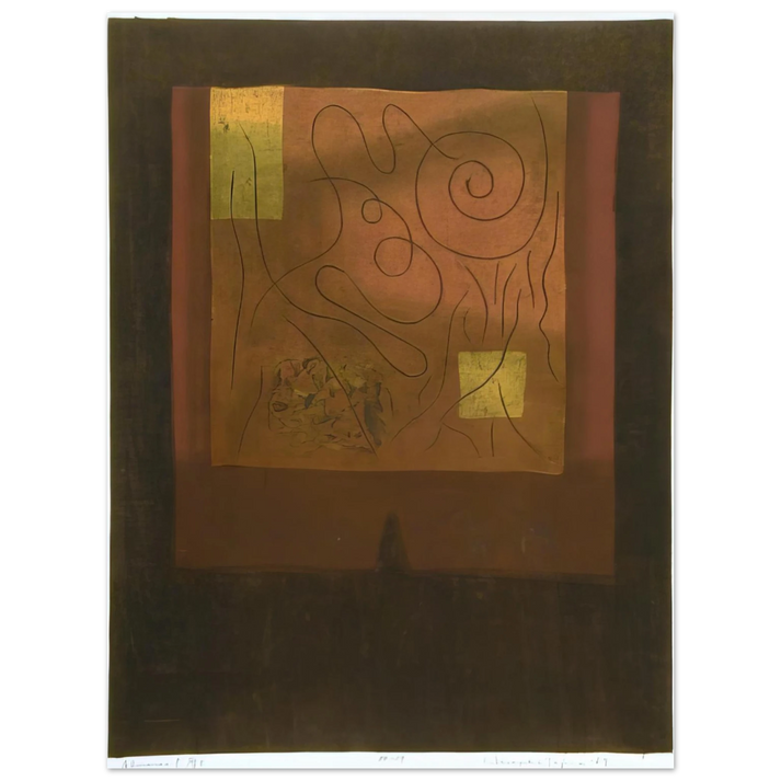 Hiroyuki Tajima - Almanac - 1967 75x100 cm / 30x40inches Fine Art Poster