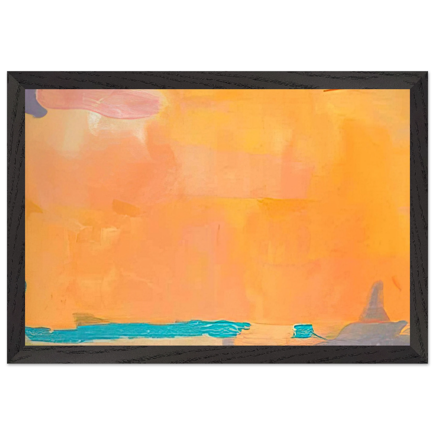 Helen Frankenthaler - Royal Fireworks - 1975 Wall art - 70x100 cm / 28x40 inches - Fine Art Poster - -