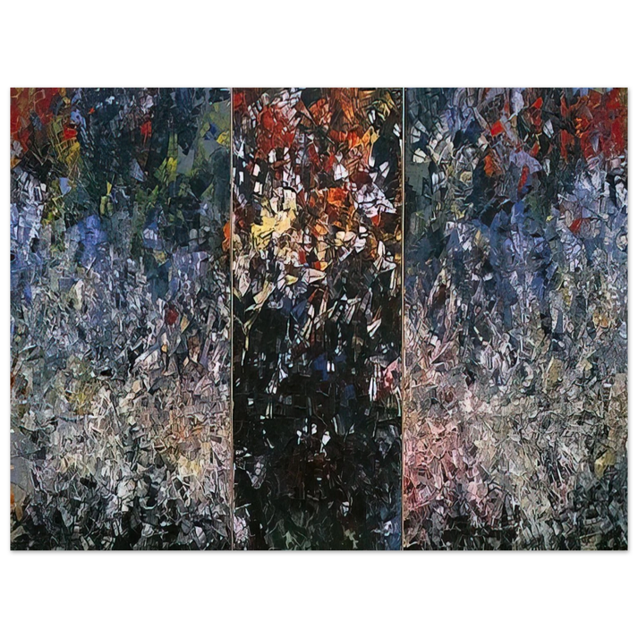 Jean-Paul Riopelle - Pavane 75x100 cm / 30x40inches Fine Art Poster