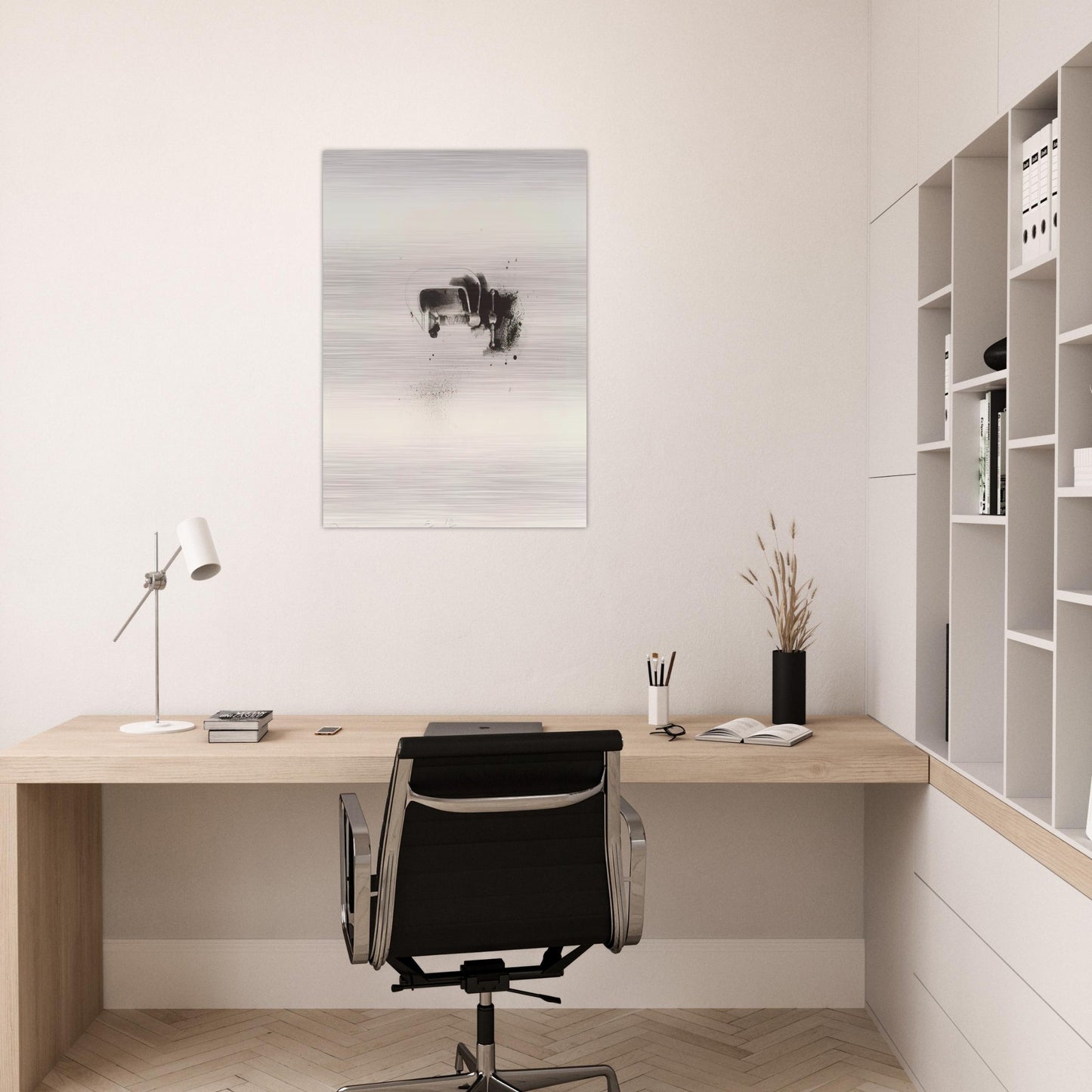 UNTITLED FROM TEN WINTER TOOLS 1973 4 - Jim Dine Brushed Aluminum Print - 70x100 cm / 28x40 inches | Jim Dine Aluminum Print | Jim Dine Prints