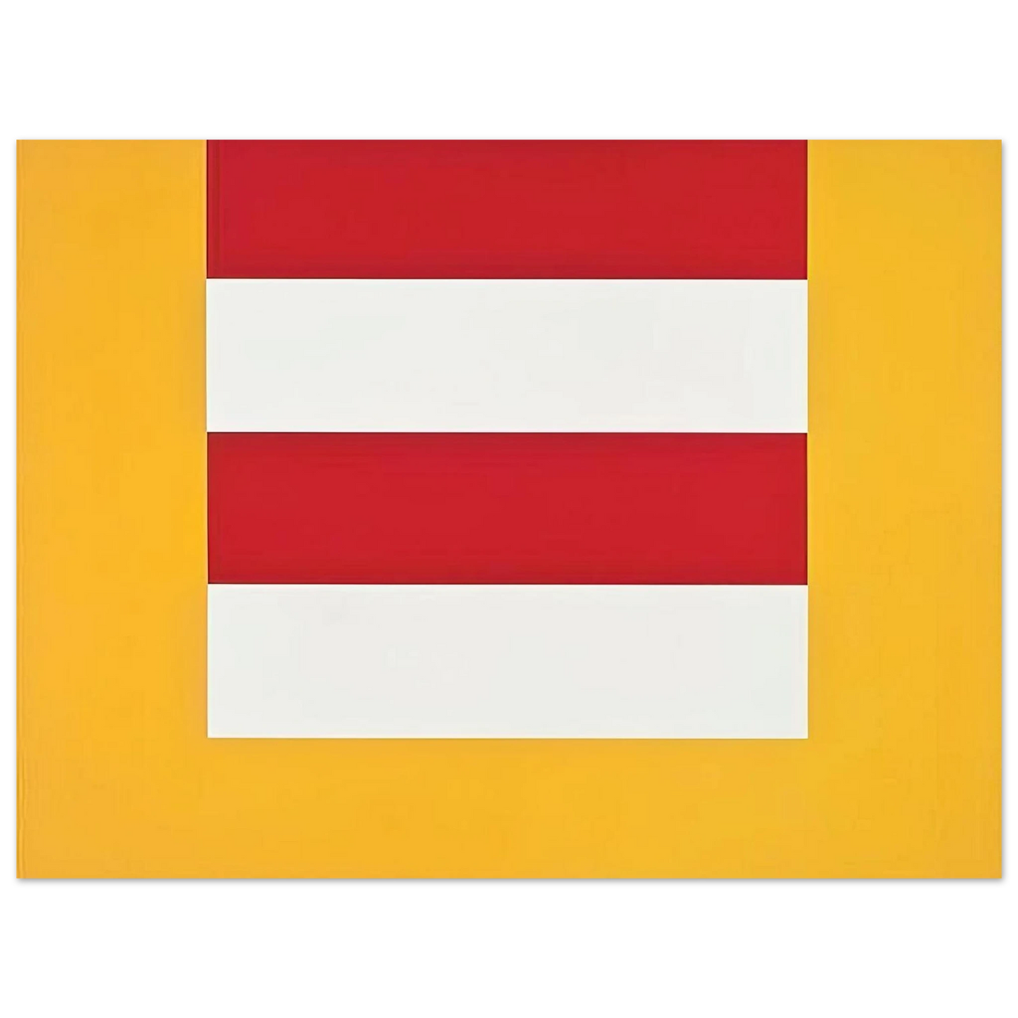 Karl Benjamin - #14 - 1965 Fine Art Poster - Default Title