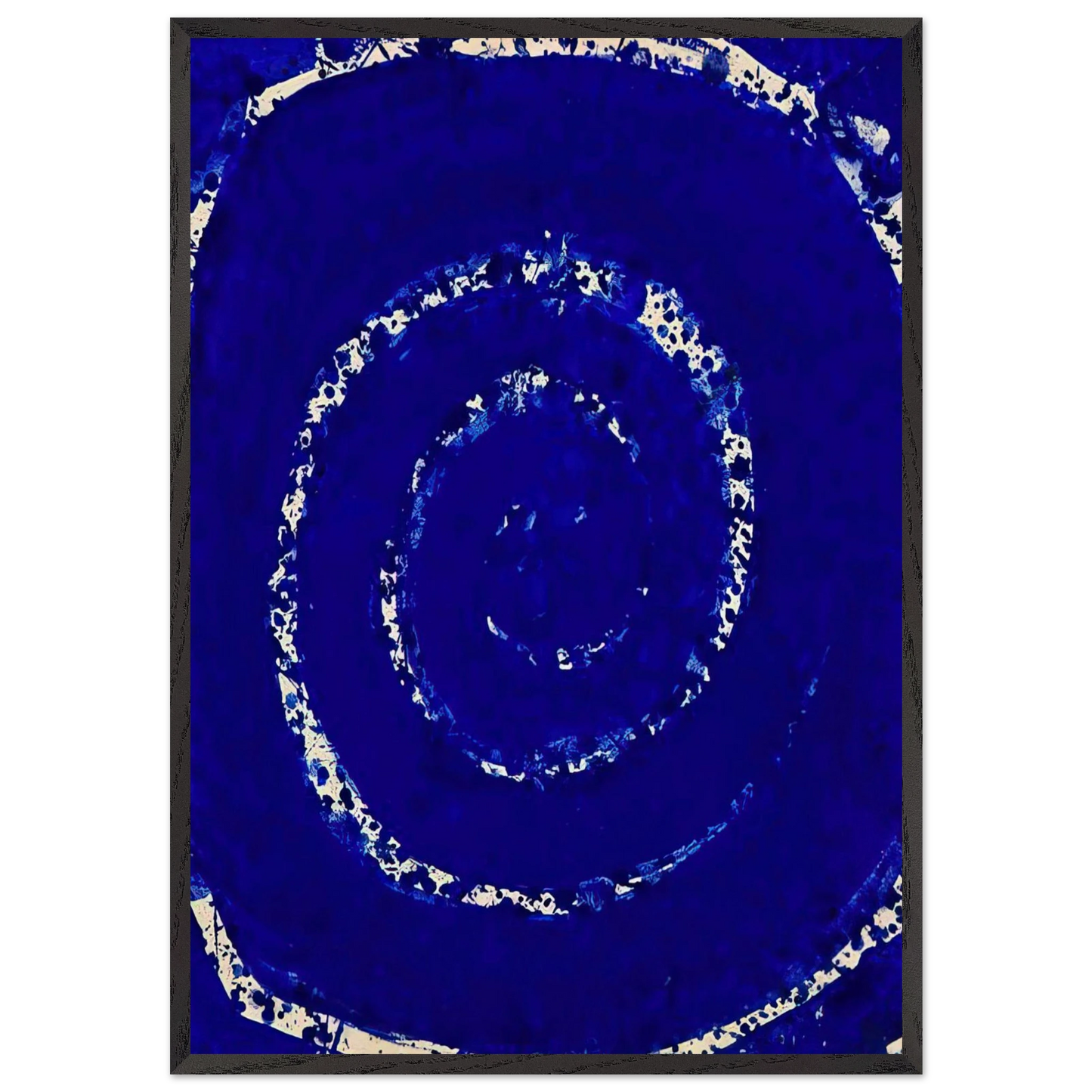 Blue Sky Painting - Sam Francis Framed Art Print – Black Wooden Frame - Default Title - -Framed Art Print