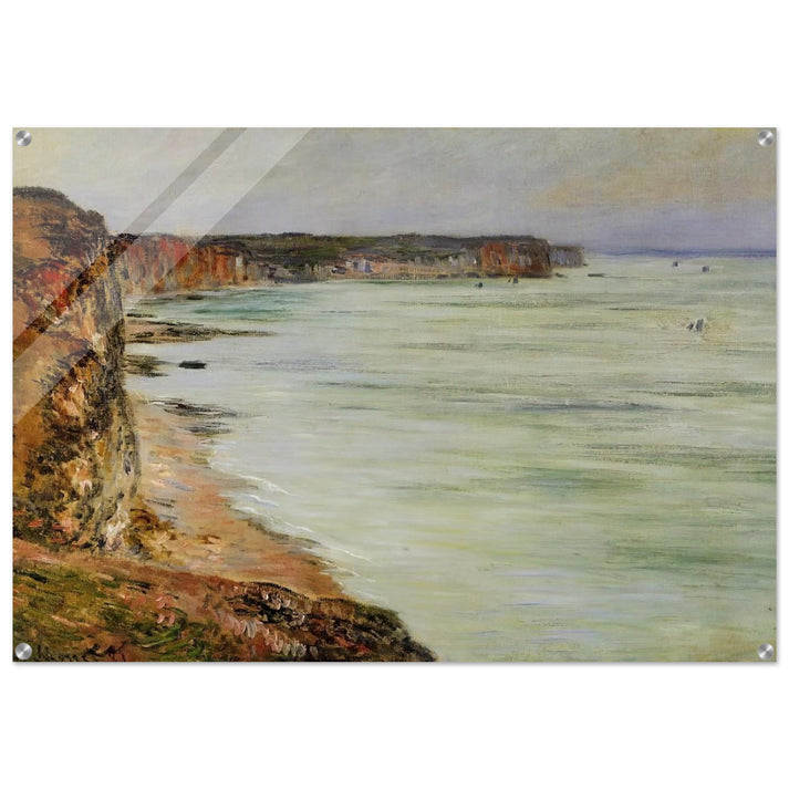 Calm Weather, Fecamp - claude monet Acrylic Print - 70x100 cm / 28x40″ inches | claude monet Wall Art | claude monet Prints