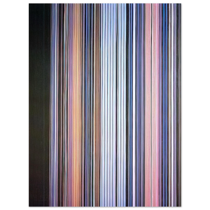 Gene Davis - Moroccan Wedding - 1972 75x100 cm / 30x40inches Fine Art Poster