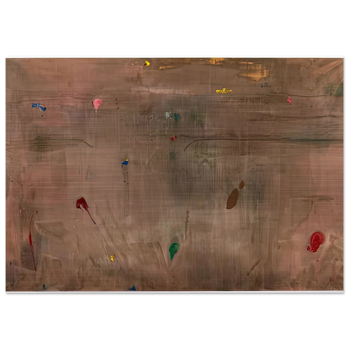 Cathedral, 1982- - Helen Frankenthaler Brushed Aluminum Print - 70x100 cm / 28x40 inches | Helen Frankenthaler Aluminum Print | Helen Frankenthaler Prints