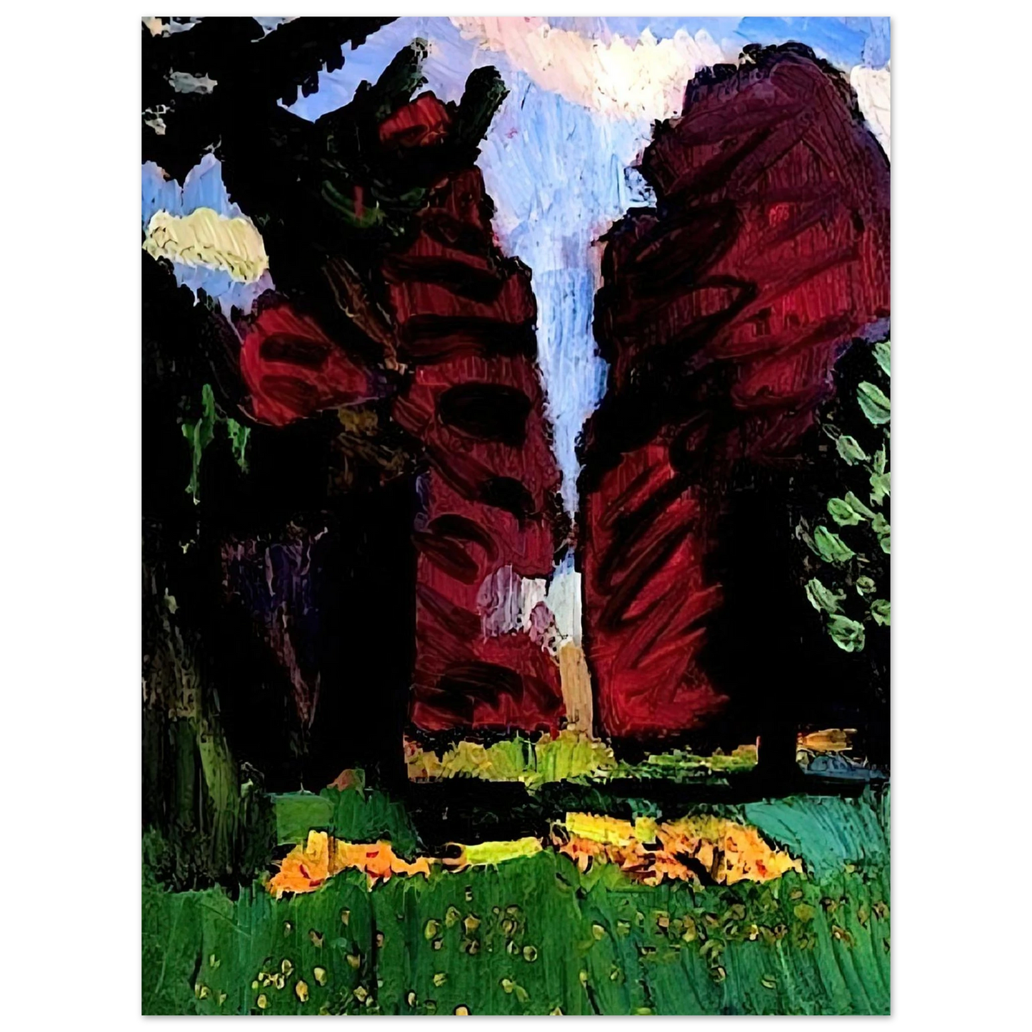 Henri Matisse - COPPER BEECHES 1901 Fine Art Poster - Default Title