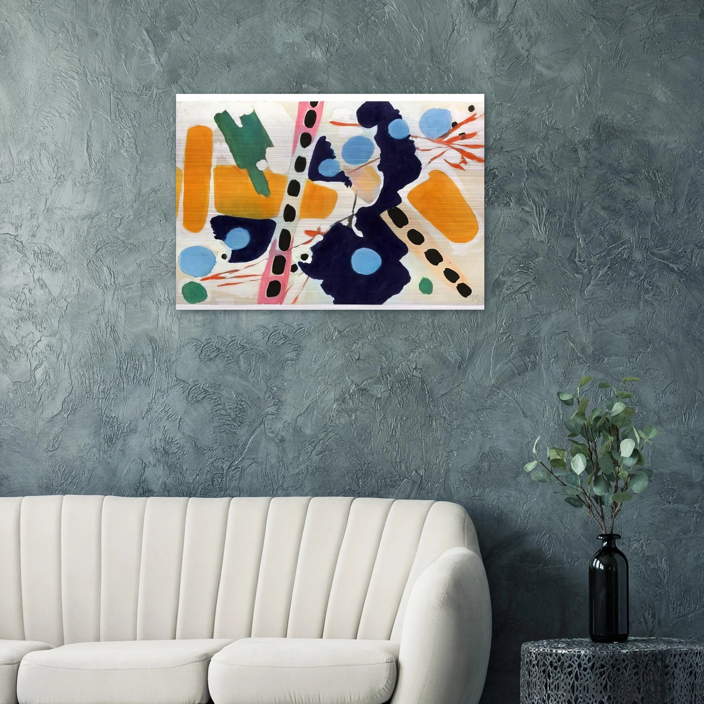 Untitled - 1954 - Ernst Wilhelm Nay Brushed Aluminum Print - 70x100 cm / 28x40 inches | Ernst Wilhelm Nay Aluminum Print | Ernst Wilhelm Nay Prints