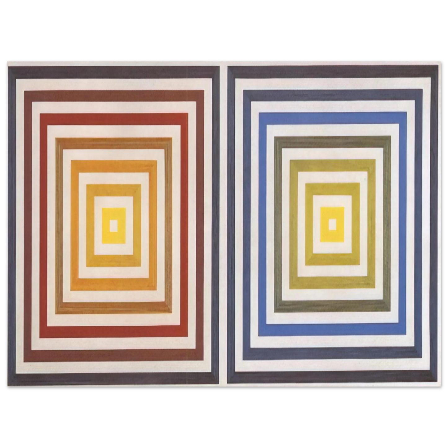 Francois Morellet - From Yellow to Violet - 1956 Fine Art Poster - Default Title