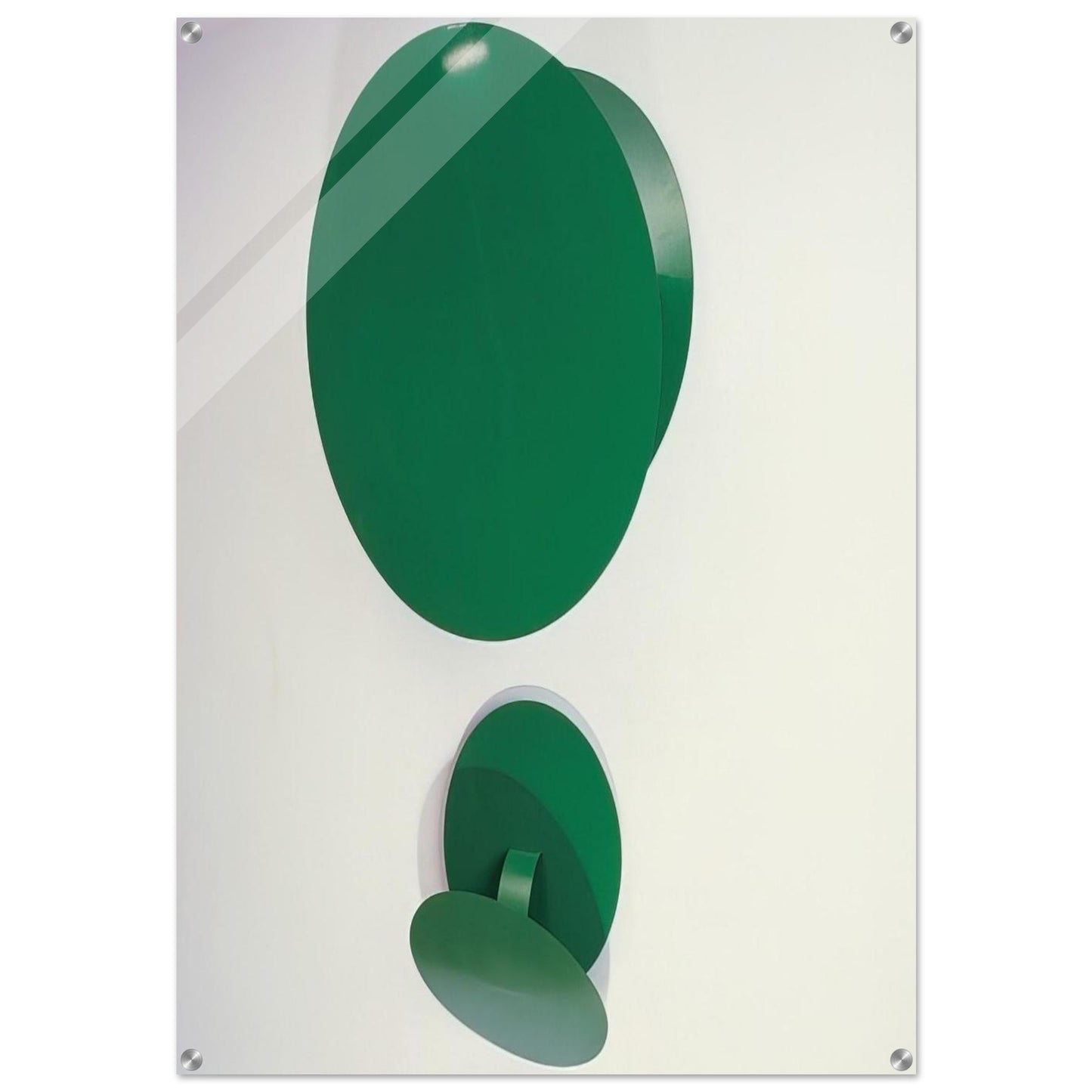 Amazonia Green - 1989 - Lygia Pape Acrylic Print - 70x100 cm / 28x40″ inches | Lygia Pape Wall Art | Lygia Pape Prints