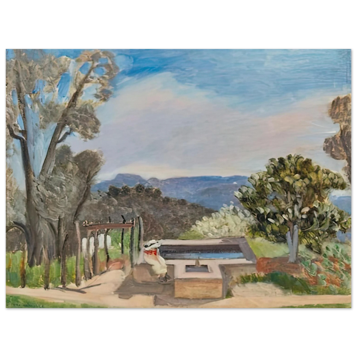 Henri Matisse - LE VIVIER PAYSAGE DE PROVENCE 1923 75x100 cm / 30x40inches Fine Art Poster