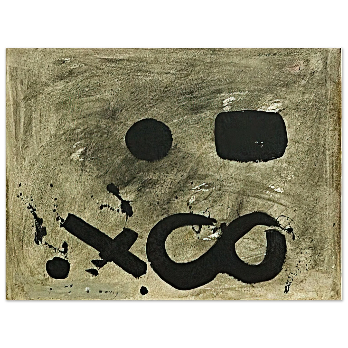 Adolph Gottlieb - Figure Eight - 1967 Fine Art Poster - Default Title