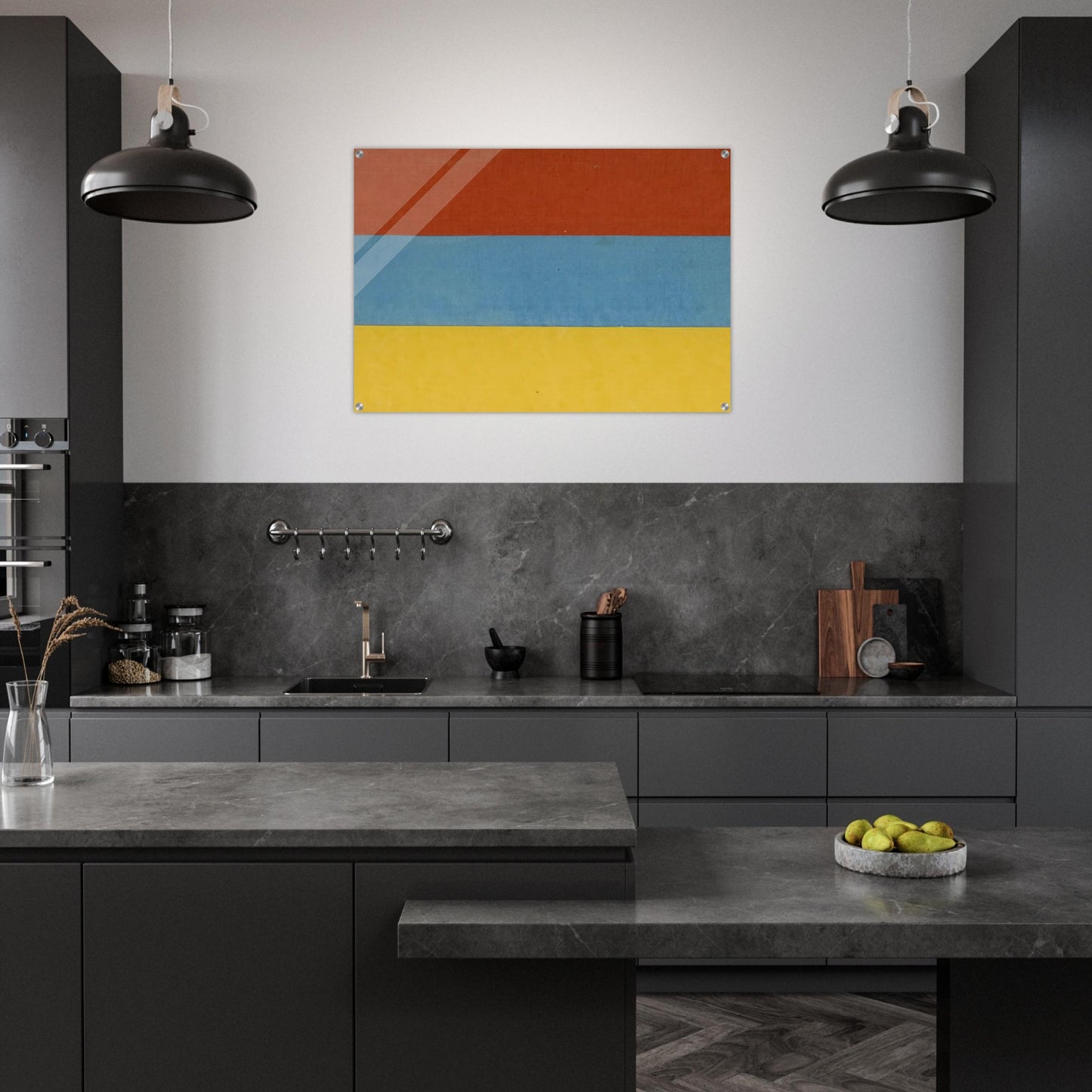 Red, Blue, Yellow - Ellsworth Kelly Acrylic Print - 70x100 cm / 28x40″ inches